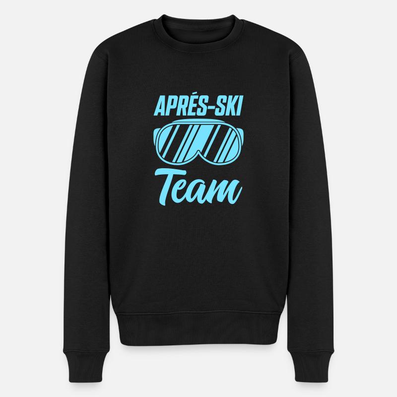 L’équipe de ski APRrès - Pull Premium bio Homme - noir