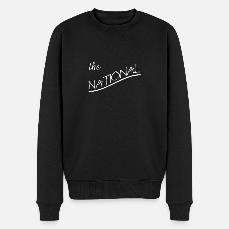 the national - Männer Premium Bio Pullover - Schwarz