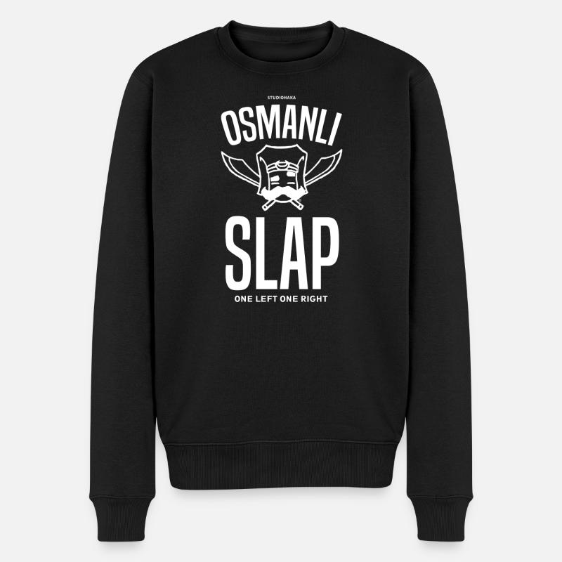 OSMANLI SLAP - Pull Premium bio Homme - noir