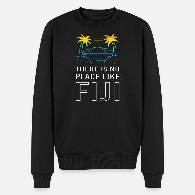 Fidji - Pull Premium bio Homme - noir