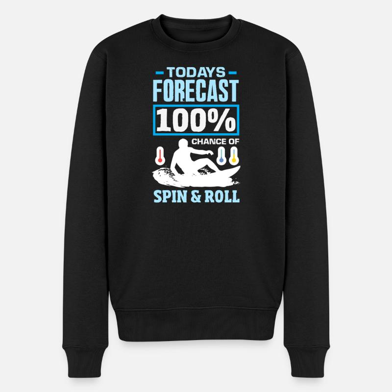 Surfeur Surfeur Bodyboarder - Pull Premium bio Homme - noir