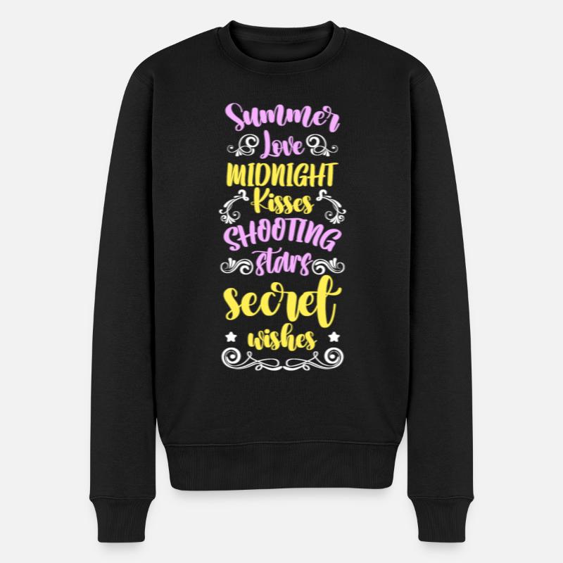 Télescope Shooting Star Desire - Pull Premium bio Homme - noir