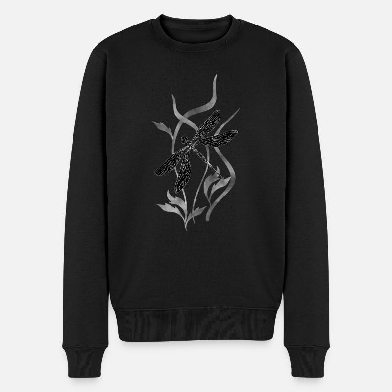 Libellule - Pull Premium bio Homme - noir