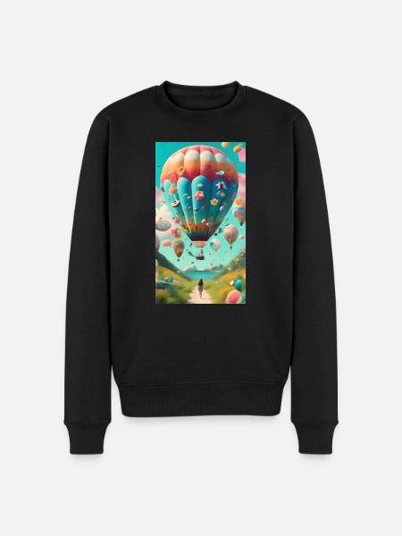Balon Balloon - Men's Premium Organic Jumper - black