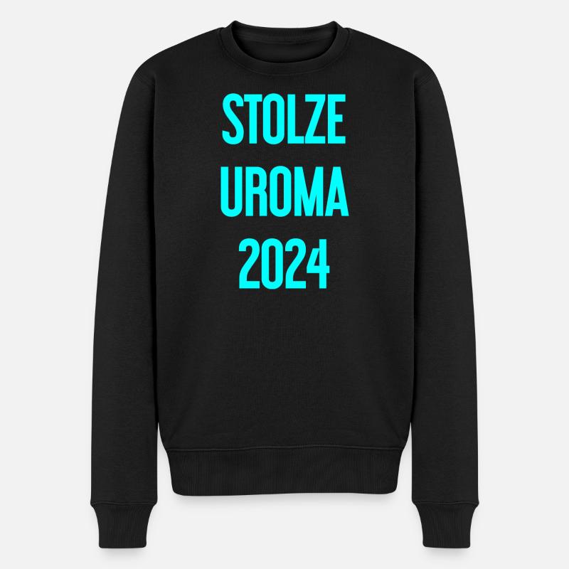 Fière arrière-grand-mère 2024 - Pull Premium bio Homme - noir