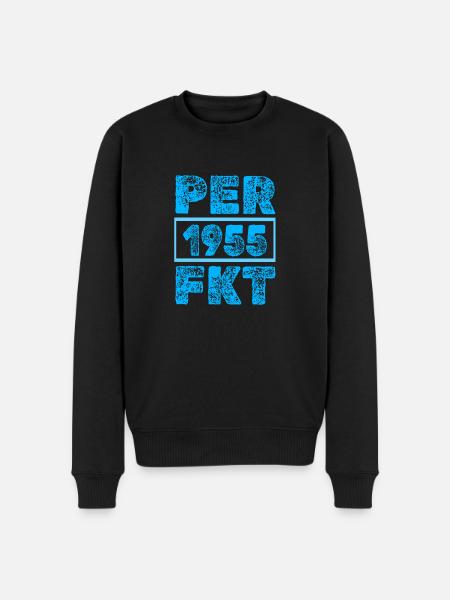 Perfected in 1955 - Men's Premium Organic Jumper - black