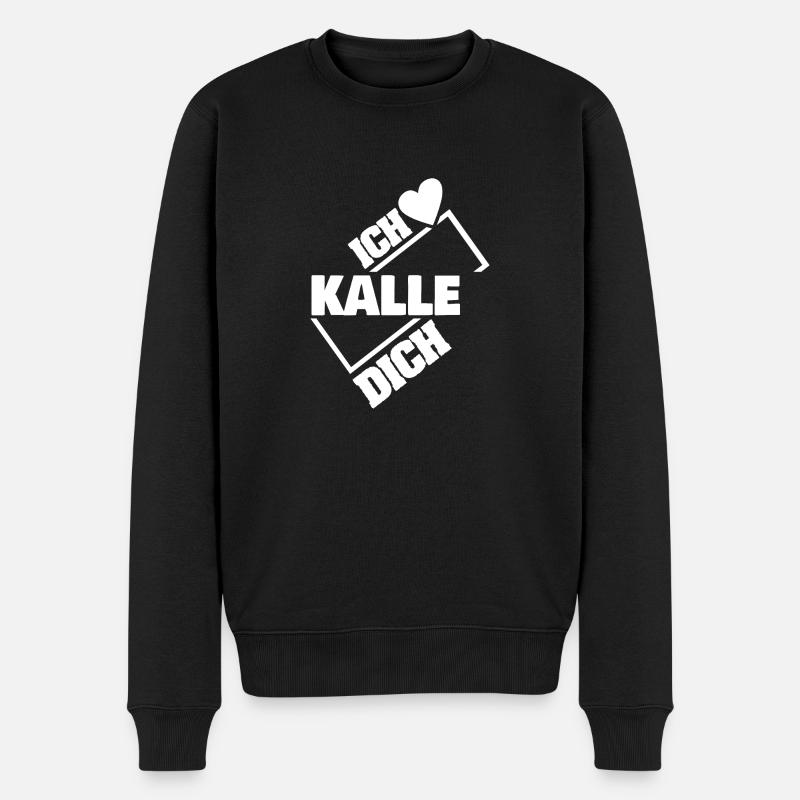 Couple Kalle - Pull Premium bio Homme - noir