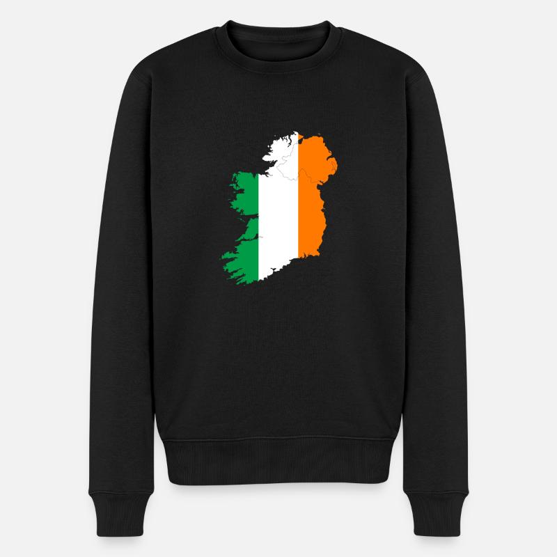 Irlande - Pull Premium bio Homme - noir