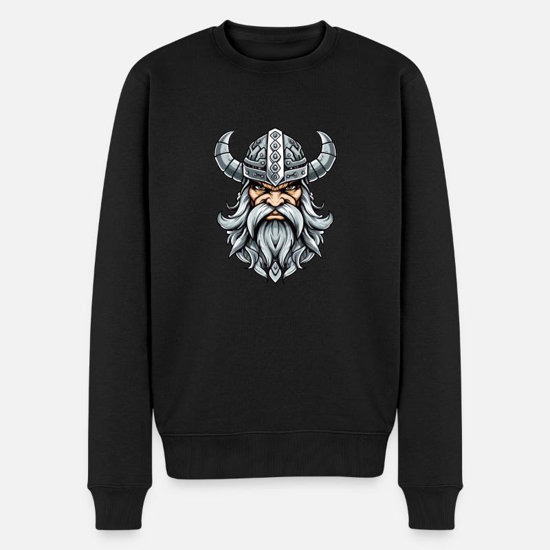 Viking féroce - Pull Premium bio Homme - noir