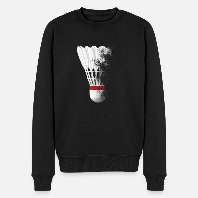 Badminton - Pull Premium bio Homme - noir