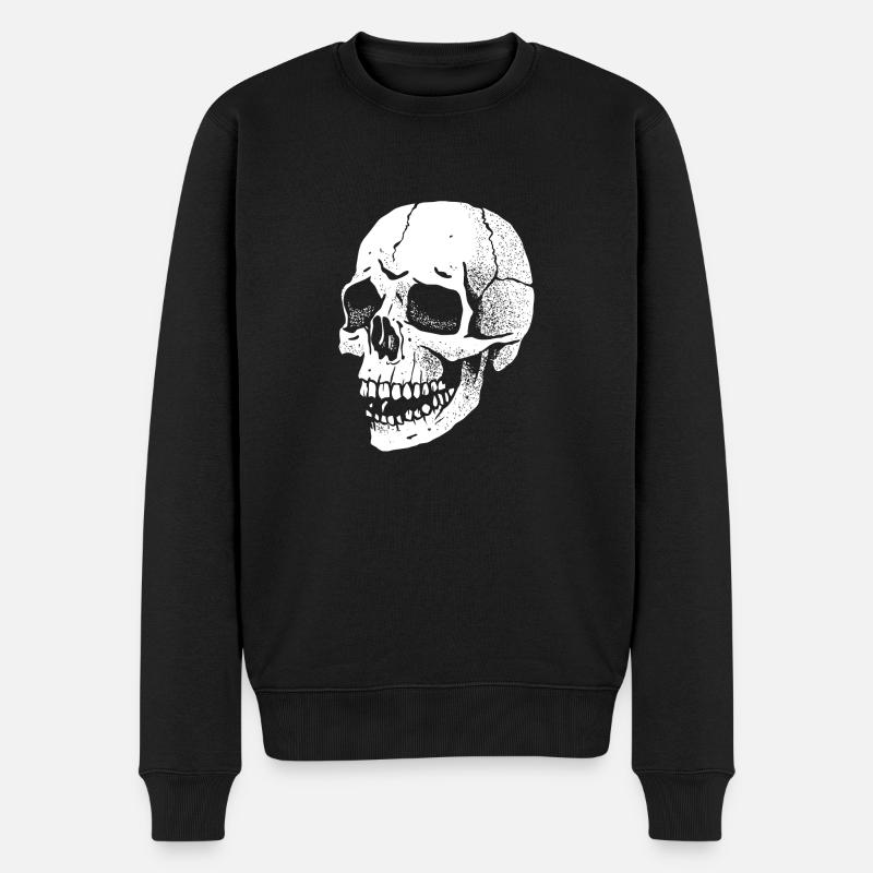 Crâne - Pull Premium bio Homme - noir