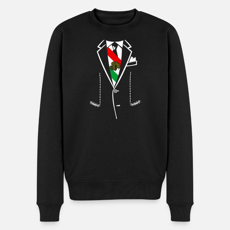 Président du Mexique - Pull Premium bio Homme - noir