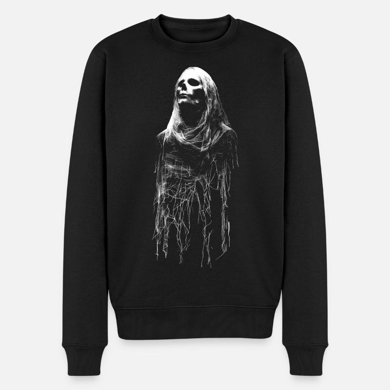 Schleiergeist im Spukgewand - Pull Premium bio Homme - noir