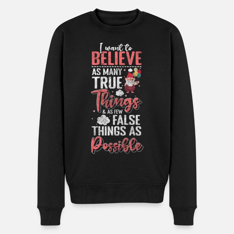 Gnome Conte de fées Leprechaun - Pull Premium bio Homme - noir