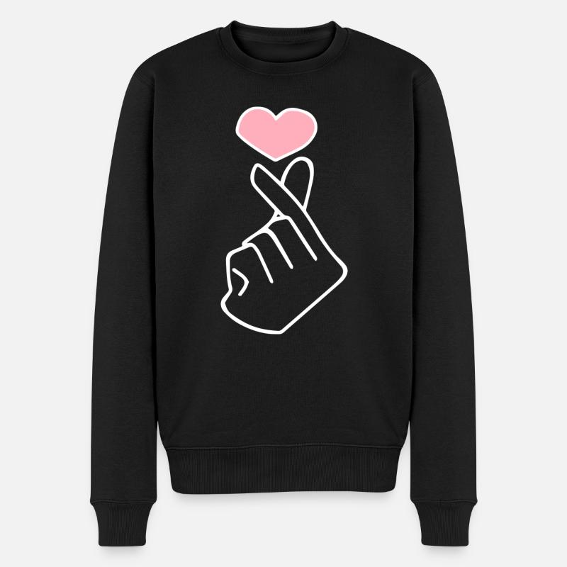 K-pop - Pull Premium bio Homme - noir