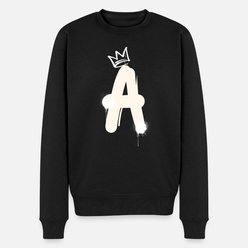 A - Pull Premium bio Homme - noir