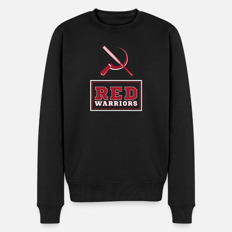 Red Warriors Logo2 - Pull Premium bio Homme - noir