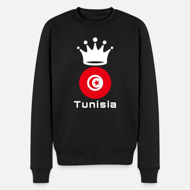 Tunisie - Pull Premium bio Homme - noir