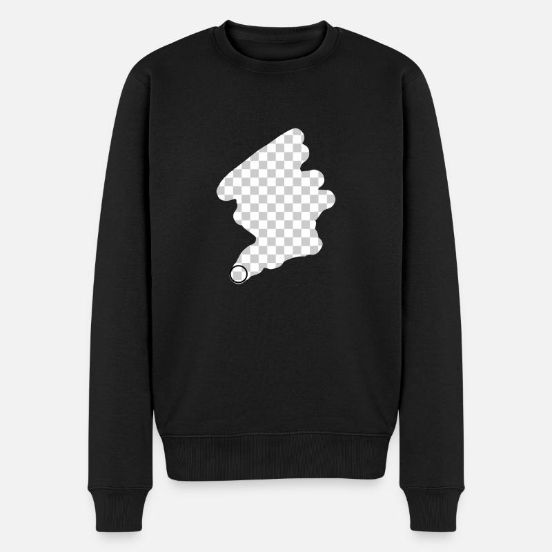 gomme photoshop - Männer Premium Bio Pullover - Schwarz