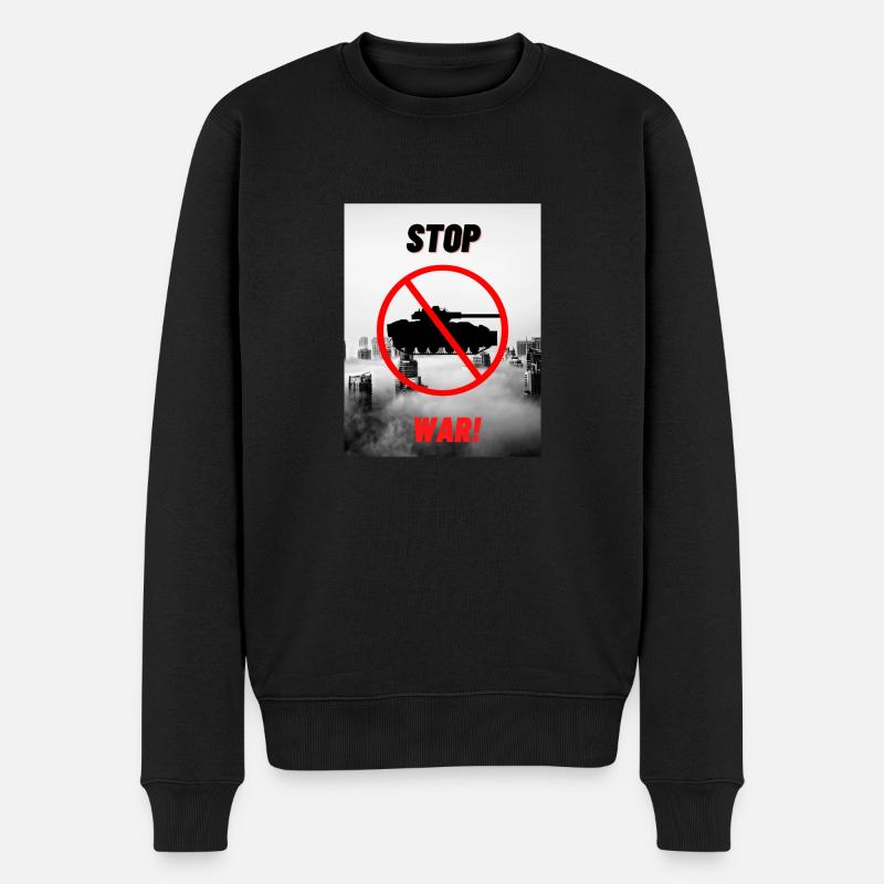 ÉTAIT - Pull Premium bio Homme - noir