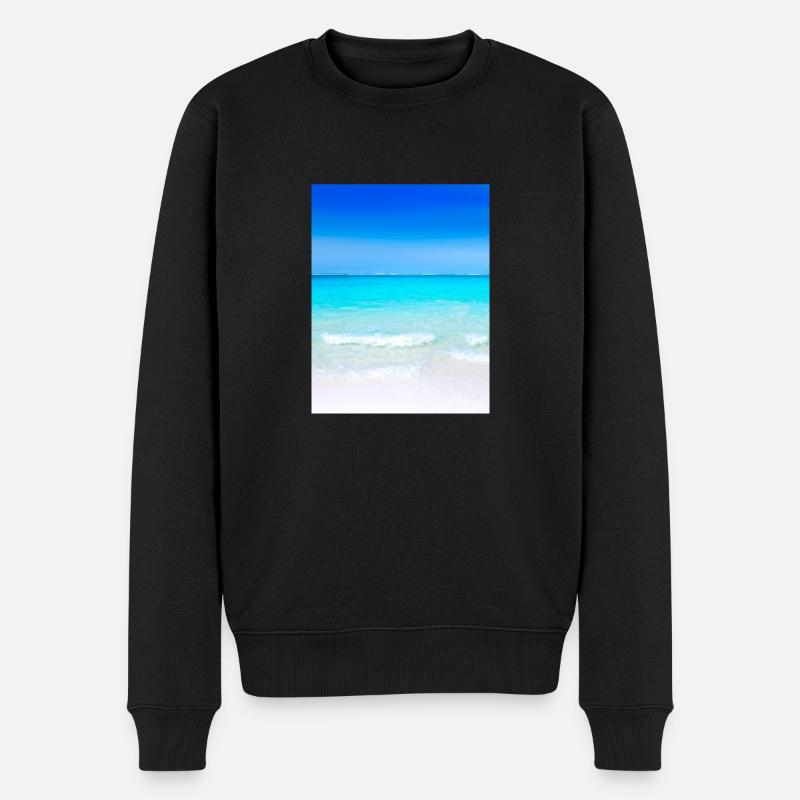 Belle mer - Pull Premium bio Homme - noir