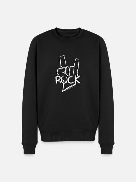 Let's rock! -Rock - Men's Premium Organic Jumper - black