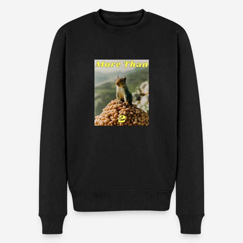 Plus de 2 - Pull Premium bio Homme - noir