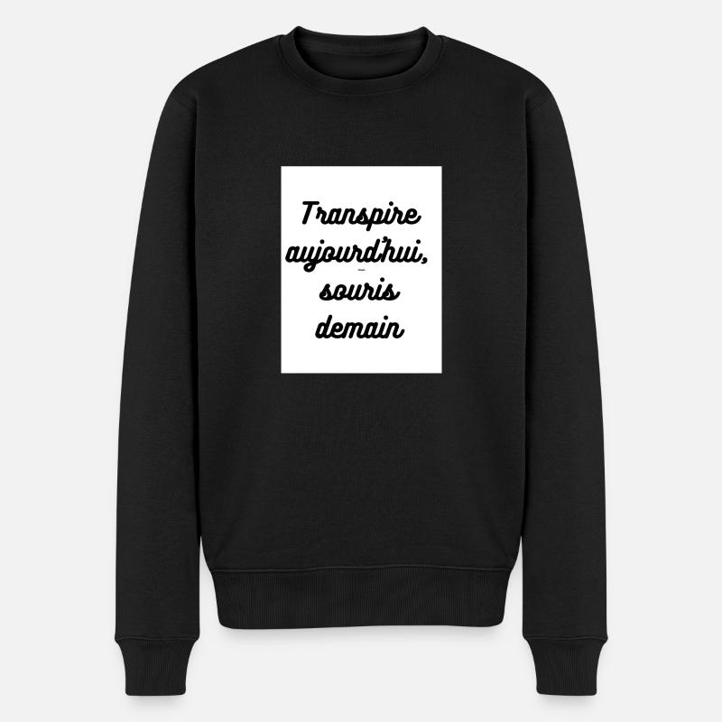 sport - Pull Premium bio Homme - noir