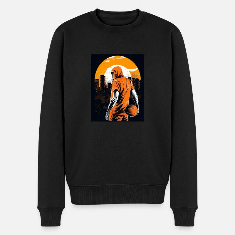 Panier - Pull Premium bio Homme - noir