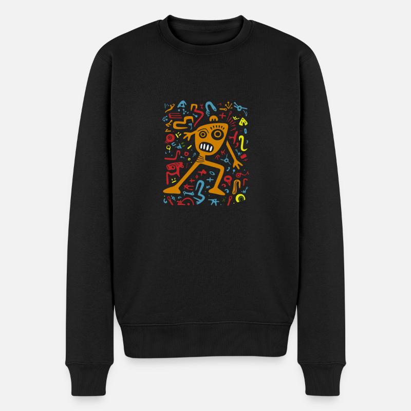 Hip Hop Haunt: Ghostly Grooves Tee - Pull Premium bio Homme - noir
