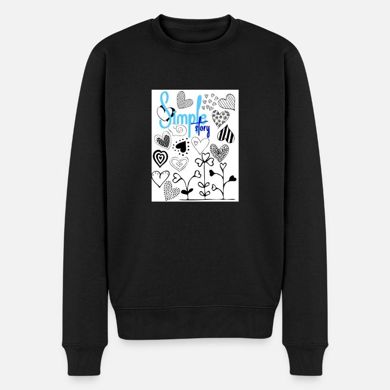 C’est simple. - Pull Premium bio Homme - noir