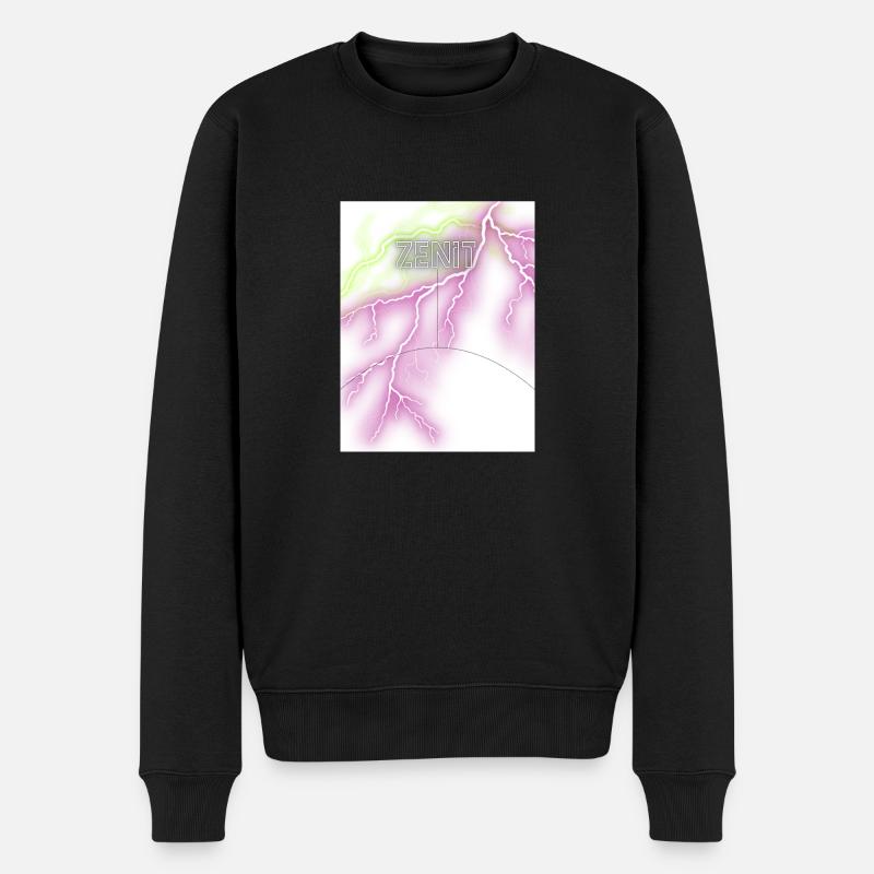 Am Zenit - Männer Premium Bio Pullover - Schwarz