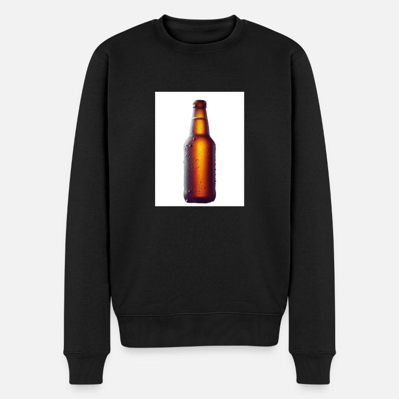 L’heure de la bière - Pull Premium bio Homme - noir