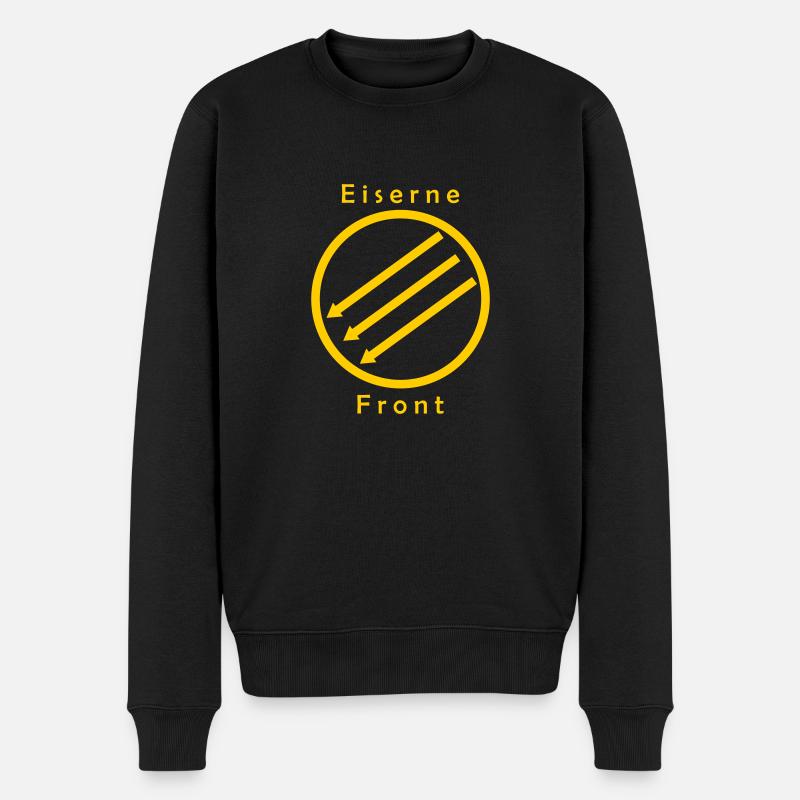 Eiserne Fron - Drei Pfeile - Männer Premium Bio Pullover - Schwarz