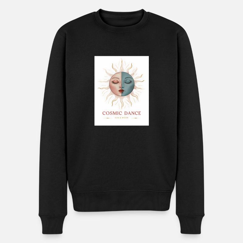 Cosmic Dance Spiritual Gift - Men's Premium Organic Jumper - black
