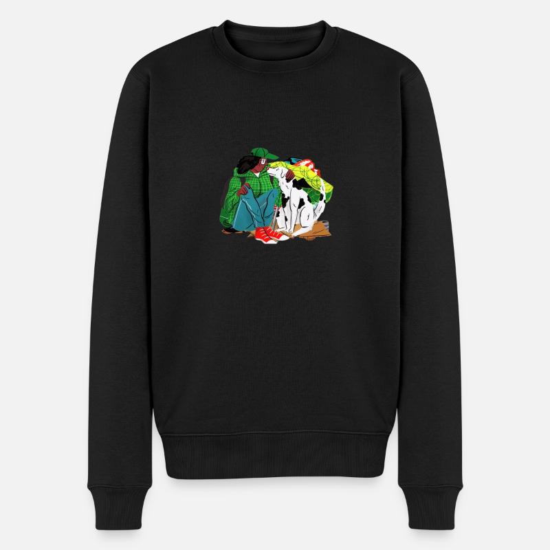 Meilleur ami - Pull Premium bio Homme - noir