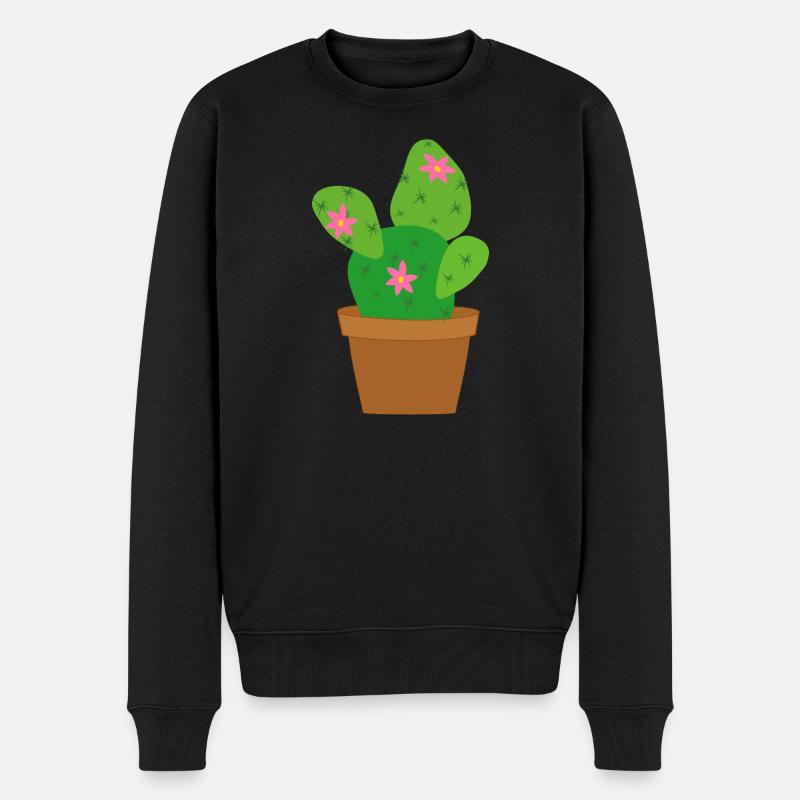 cactus - Pull Premium bio Homme - noir