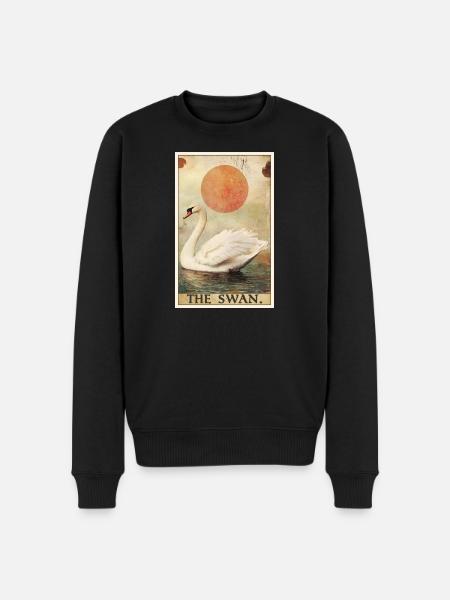 Swans Swan - Men's Premium Organic Jumper - black