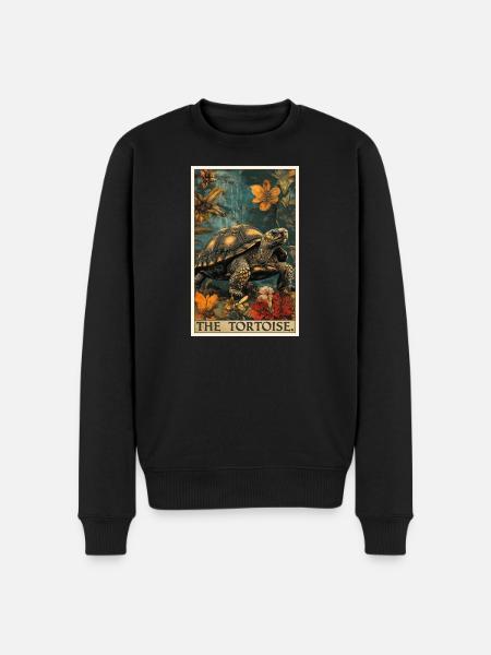 Tortoises Tortoise - Men's Premium Organic Jumper - black