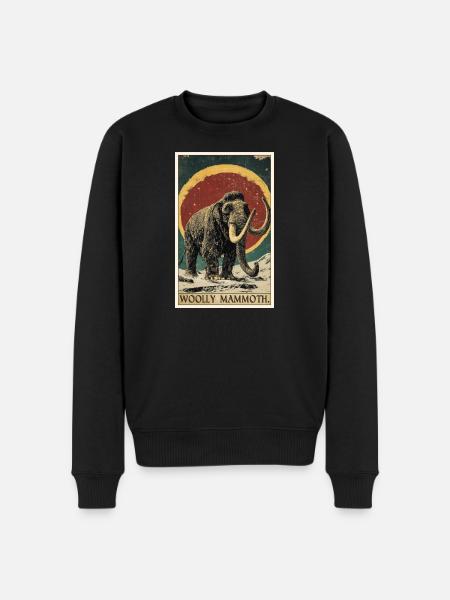 Mammoths Mammoth - Men's Premium Organic Jumper - black