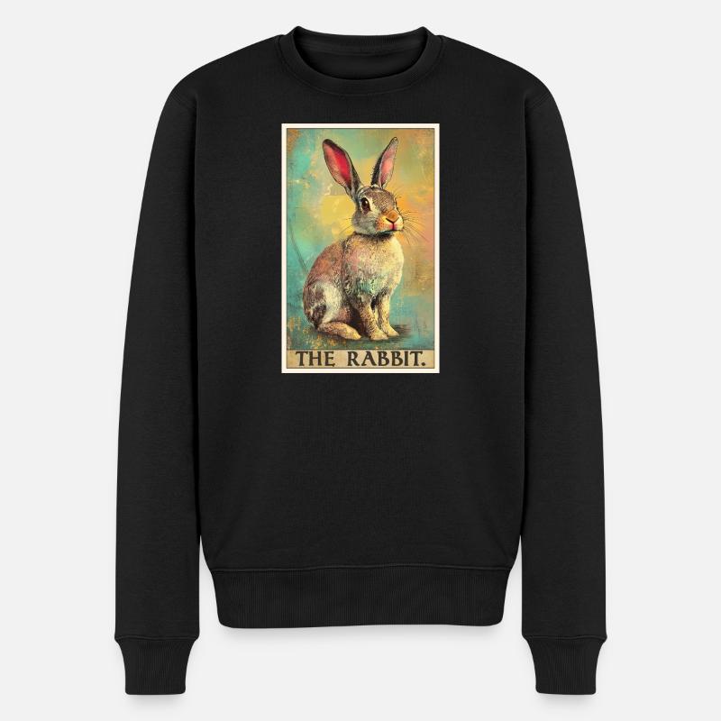 Lapin Lapin - Pull Premium bio Homme - noir