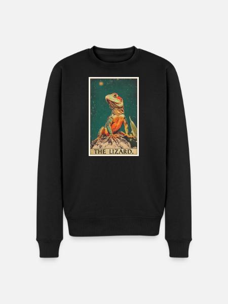 Lizards Lizard - Men's Premium Organic Jumper - black