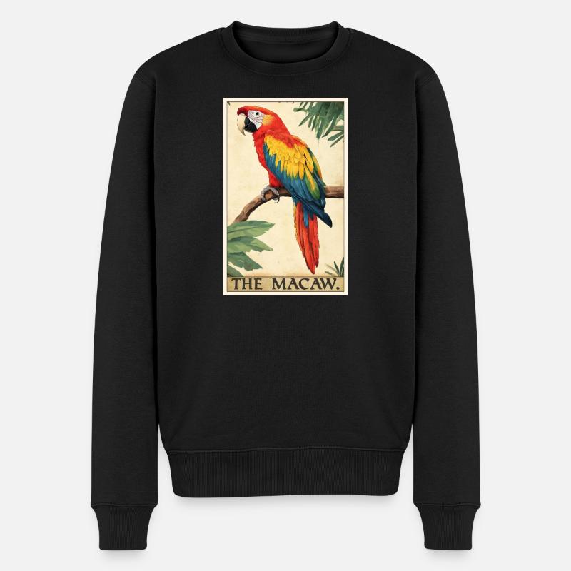 Aras Ara - Männer Premium Bio Pullover - Schwarz