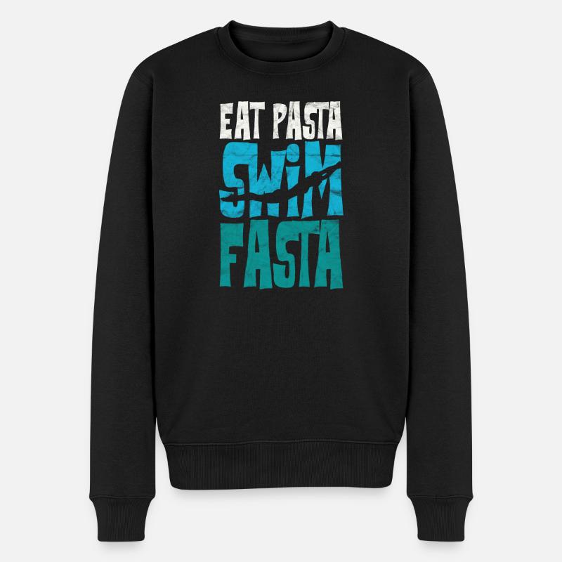 Funny Swimming Swim Team - Pull Premium bio Homme - noir