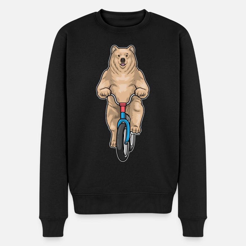Vélo Bear - Pull Premium bio Homme - noir
