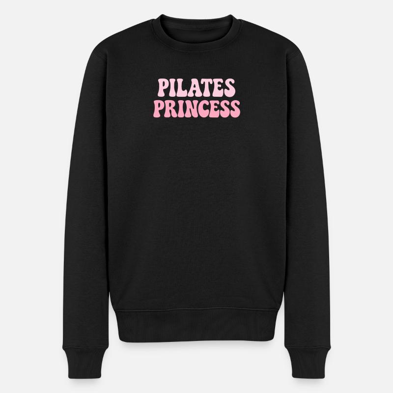 Princesse Pilates - Pull Premium bio Homme - noir