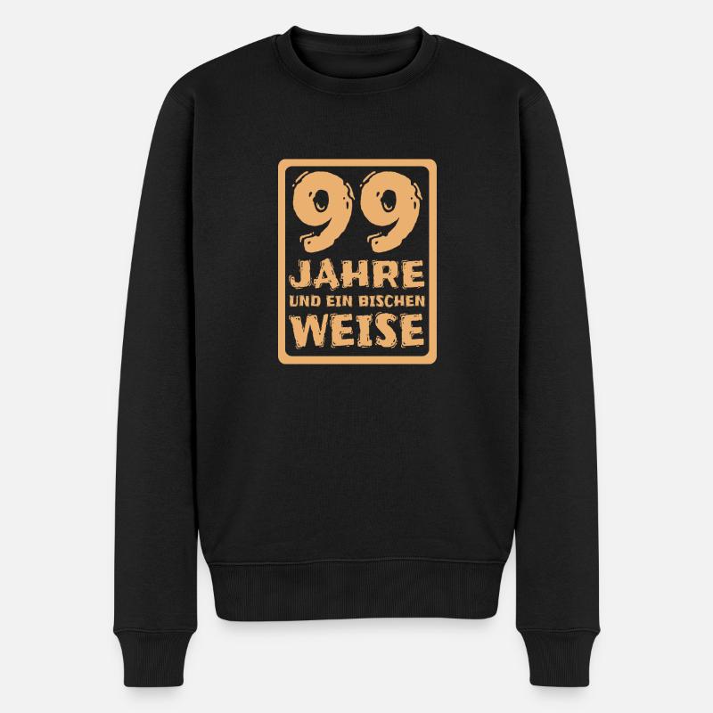 Sagesse 99 - Pull Premium bio Homme - noir