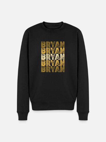 Roots Bryan - Men's Premium Organic Jumper - black