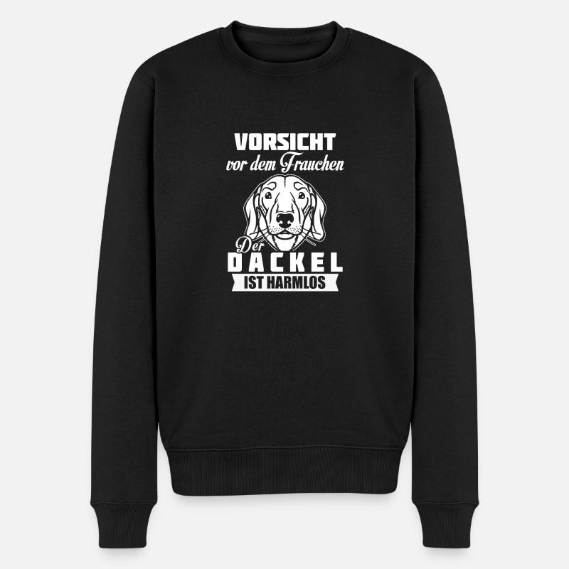 Teckel - Pull Premium bio Homme - noir