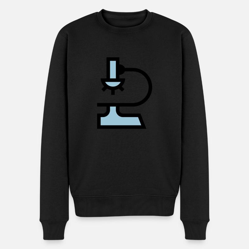 Microscope de laboratoire - Pull Premium bio Homme - noir